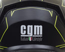 Casco Integrale per Scooter Visiera Lunga CGM Kyoto 506G Nero Opaco Varie Misure