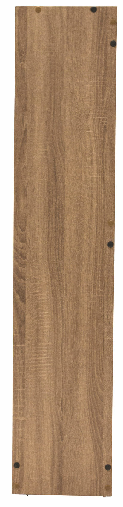 Scarpiera 3 Scomparti in MDF 63x24x115 cm Soriani Marrone Chiaro e Scuro