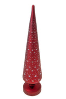 Albero Mini Stelle con Led H40 cm Rosso