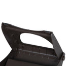 Scaletta Pieghevole 3 Gradini per Animali Domestici Marrone 49x39x39 cm 