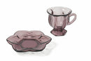 Set 6 Tazzine da Caffè Ø7x7 cm in Vetro Villa d'Este Home Tivoli Glass Viola