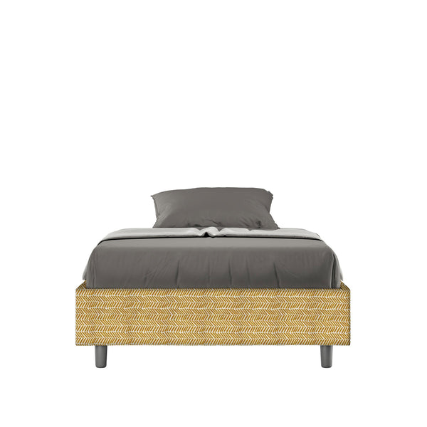 Letto 1 Piazza e Mezzo Azelia Aragona 3 Giallo Varie Misure sconto