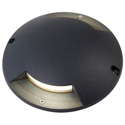 Lampe Marqueur Pas 2X1W Led Couleur Gris Graphite pour Ligne Extérieure Moon Sovil online