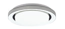 Plafoniera da Interno a LED in Plastica Nero Opaco