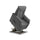 Fauteuil élévateur électrique 2 moteurs 82x108x84 cm Baila en Microfibre Dispositif Médical 1 Gris Foncé