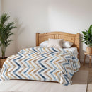 Trapunta Invernale Stampata in Microfibra 200gr Double Face Hippy Varie Misure