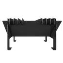 Braciere da Esterno a Legna in Acciaio 58x58x32,5 cm Flig Austin Gamela Nero