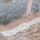 Set 3 Cesto Rettangolare con Manici Larghezza 47 cm