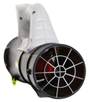 Soffiatore Assiale a Batteria 20V Verdemax SA20-N Regolatore del Flusso Aria Nero e Verde Senza Batteria      