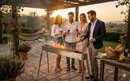 Cuoci Arrosticini a Carbone 120 cm Lisa Luxury Miami 1200