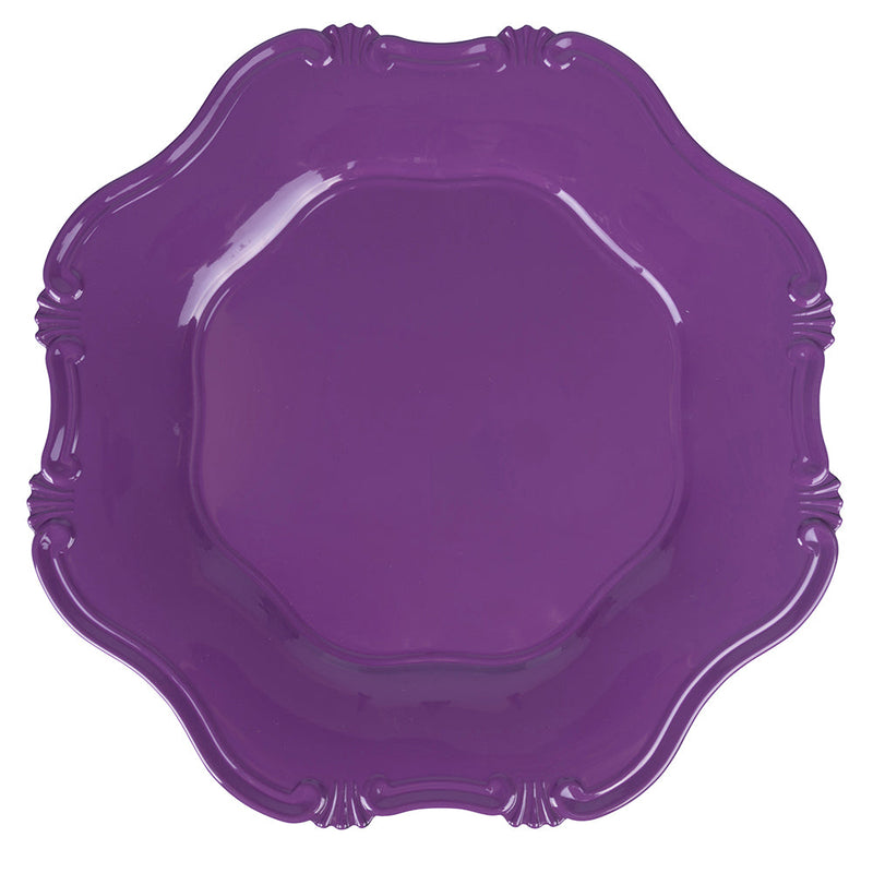 Set 4 Sottopiati Ø33x2 cm  in Polipropilene VdE Tivoli 1996 Hippy 