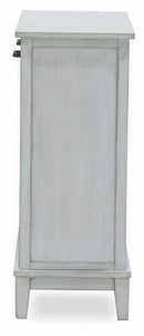 Mobile 2 Cassetti 4 Ceste 73,5x32x78 cm in Legno Soriani Grigio Anticato