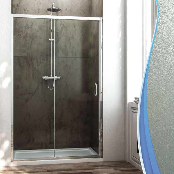 acquista Porte De Douche 1 Porte Coulissante En Cristal H185 Fosterberg Kolding