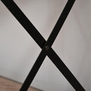 Scrivania da Ufficio Porta PC 105x50x137,5 cm con Libreria in Legno Truciolare Marrone