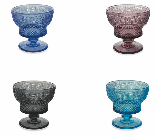Set de 4 bols en verre Ø10,5x10 cm VdE Tivoli 1996 Prisma sconto