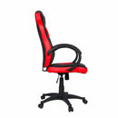 Sedia da Gaming Ergonomica 59x110/120x65 cm in Similpelle Nero/Rosso