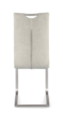 Set 4 Sedie 42x56x102h cm Kenneth Pu Ghiaccio 