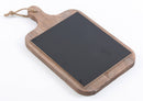 Lavagnetta a Forma di Tagliere 24x41 cm in Compensato Legno naturale