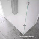 Piatto Doccia in Pietra Bonussi Kamet Grigio Chiaro 70x100 cm Seconda Scelta