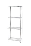 Scaffale 4 Ripiani 60x35x168 cm in Metallo Cromato Tosini