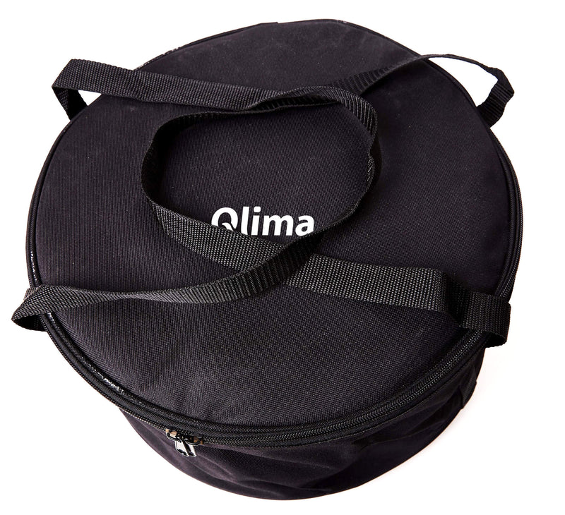 Barbecue a Carbone Carbonella Portatile da Tavolo Qlima Njoy Giallo