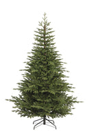 Albero di Natale Artificiale Realistico 240 cm 870 Rami Apertura a Ombrello Verde