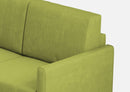 Divano 2 Posti 158x85x85 cm Karay in Tessuto Verde