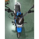Moto Elettrica per Bambini 3-8 Anni 12 V Licenza BMW G310 GS 102x62x73 cm con Batteria al Litio e Rotelle Rimovibili in PP Blu      