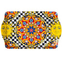 Vassoio 38,5x24,5x2,5 cm  in Melammina VdE Tivoli 1996 O Sole Mio