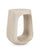Tavolino Ø 33x45 cm Caffè White in Legno Naturale