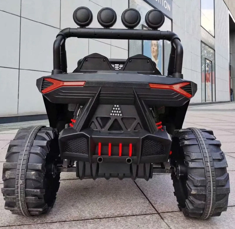 Macchina Elettrica per Bambini 12V Fuoristrada 4x4 Kidfun Cross Country Rossa