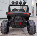 Macchina Elettrica per Bambini 12V Fuoristrada 4x4 Kidfun Cross Country Bianca