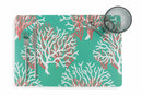Set 6 Tovagliette 45x30 cm in Plastica Villa d'Este Home Tivoli Coral Vari Colori
