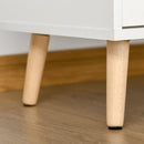 Credenza con Cantinetta 12 Bottiglie 100x33x80cm in Legno Bianco