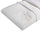 Oreiller 42x72x11 cm en Memory Foam Blanc