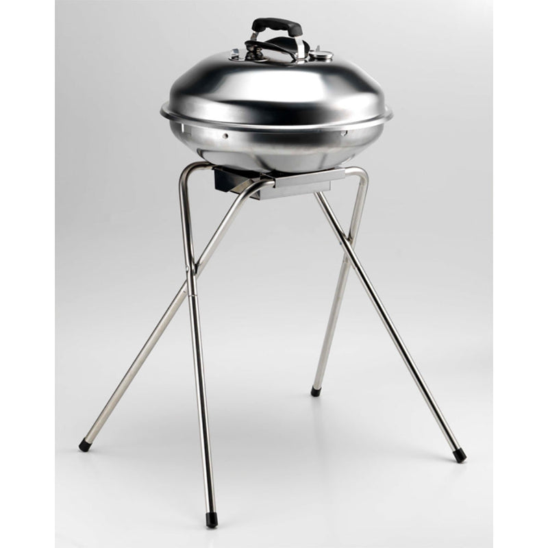 Barbecue a Carbone con Griglia Ø44cm in Acciaio Ompagrill 70480/Cover