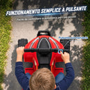 Quad Elettrico per Bambini 18-48 Mesi 6 V 2 km/h 67x38,5x43 cm con Marce Avanti Portata 25 kg in PP e Acciaio Rosso      