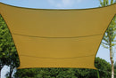 Tenda a Vela Ombreggiante Quadrata 290x290 cm in Poliestere 180 Gr/Mq Bauer Ecrù