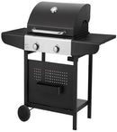 Barbecue a Gas GPL 2 Fuochi Qlima OKG102 Nero