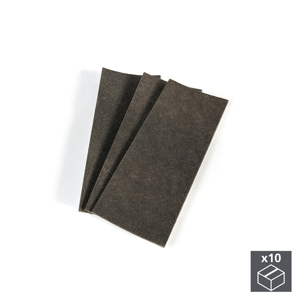 online Patins en feutre adhésifs pour meubles rectangulaires 100 x 250 mm 30 pièces Emuca