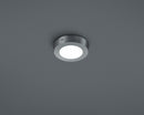 Plafoniera da Interno a LED in Alluminio Nickel Opaco