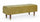 Banquette bout de lit 2 places 120x42x42 cm avec rangement Kira vert olive