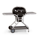 Barbecue a Carbone Carbonella 130x66x101 cm con Carrello Sally Nero