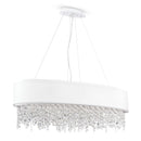 Lampada pendente Modern in Metallo Manfred Bianco