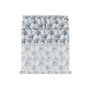 Set Lenzuola Infinity Sopra Sotto e Federe in Poliestere Ginko White  