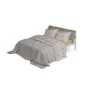 Set Lenzuola con Stampa Sopra Sotto e Federe Background Varie Misure