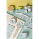 Set 2 Vassoi con Stella Marina in Ceramica VdE Tivoli 1996 Cozumel Acqua Marina