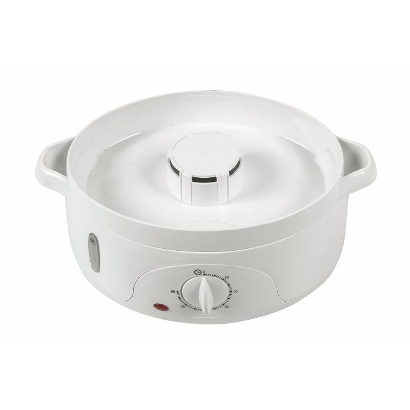 Vaporiera Elettrica 9 Litri 800W Kooper Saturnia Bianco