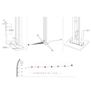 Doccia Solare da Giardino 30L Miscelatore Nebulizzatore e Lavapiedi Arkema Spring Plus Grigio Antracite