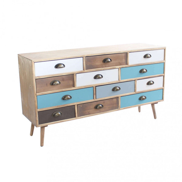 Armoire Jasper 120x36,5x67 h cm en bois multicolore acquista